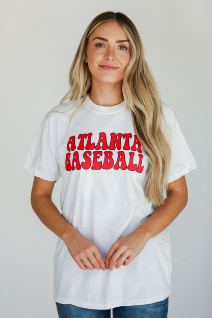 Atlanta Baseball Graphic Tee front view