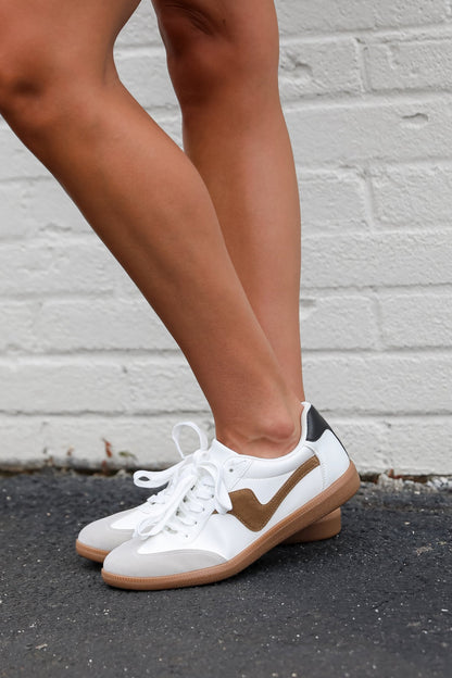 Perfect Pace White Sneakers