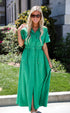 Kelly Green Maxi Dress