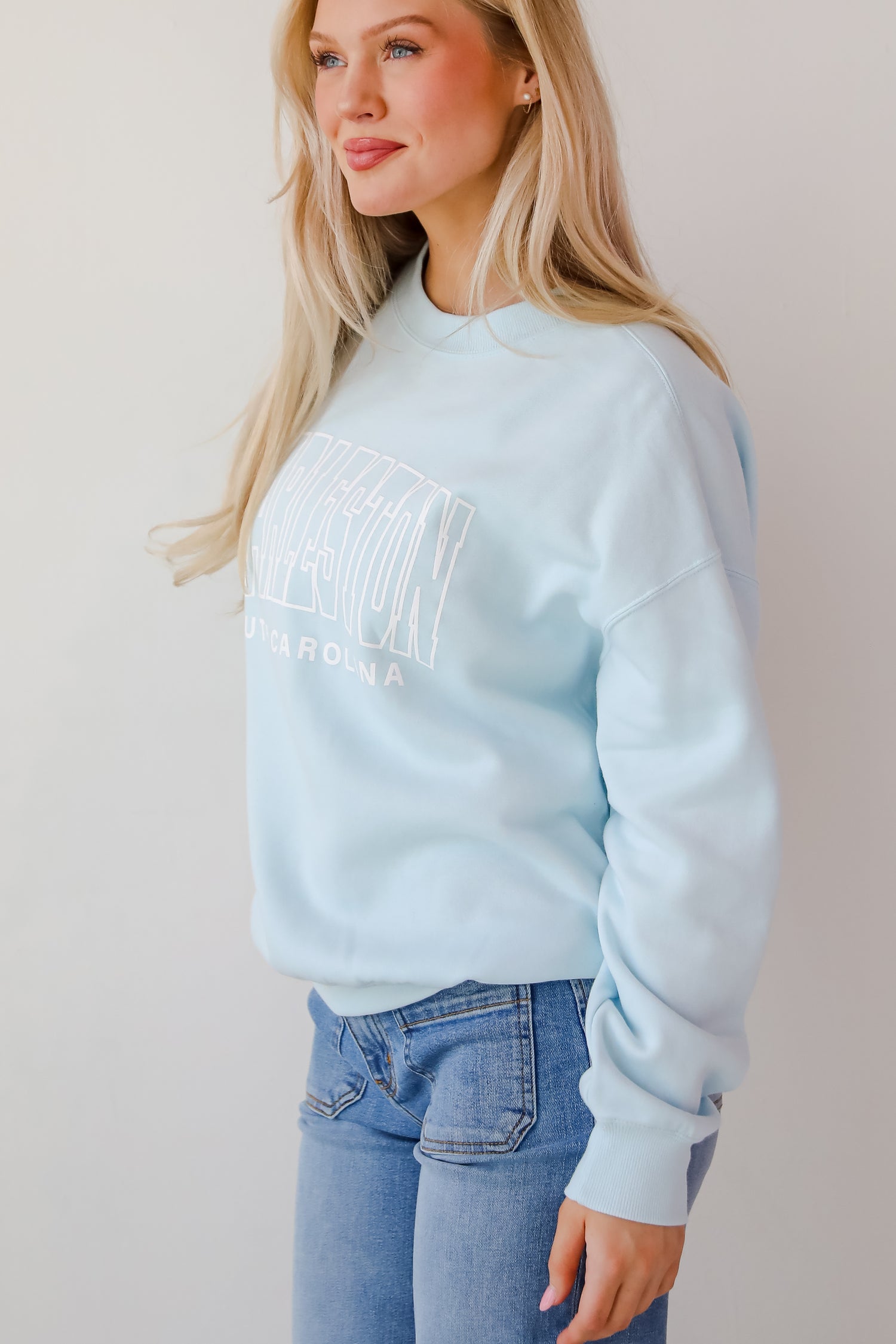 Light Blue Charleston South Carolina Sweatshirt