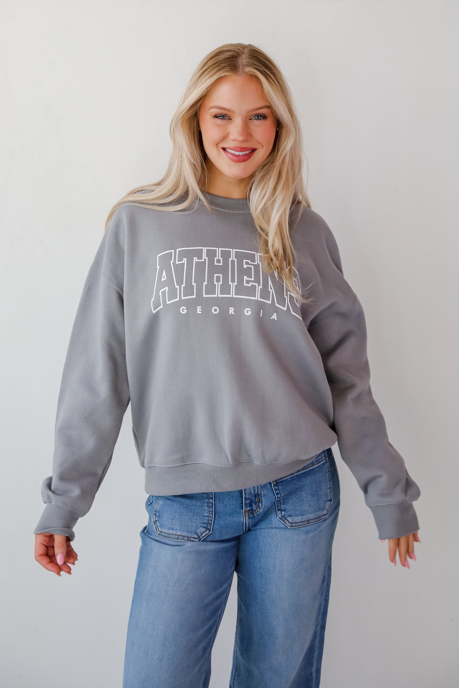 Grey Athens Georgia Sweatshirt