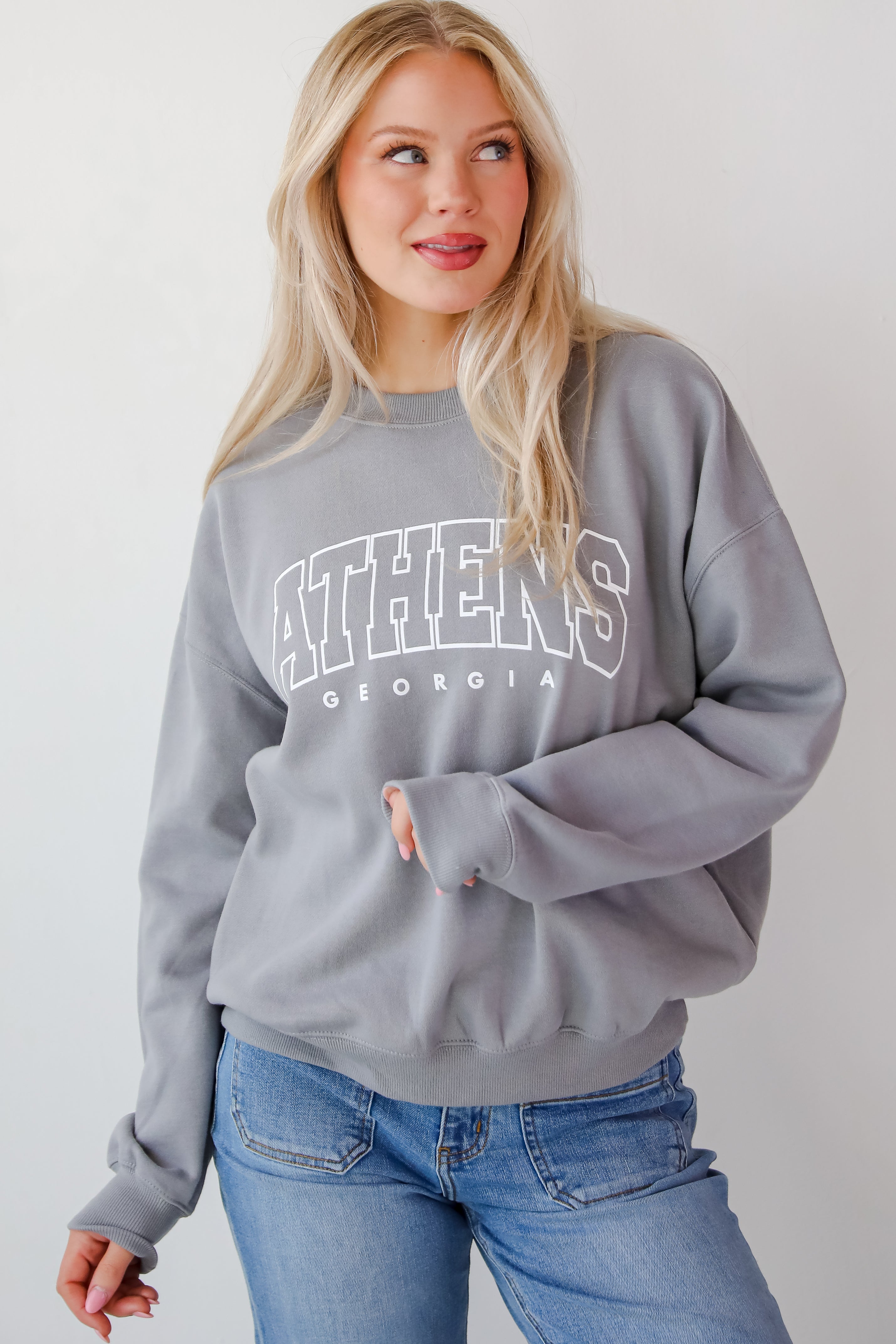 Grey Athens Georgia Sweatshirt