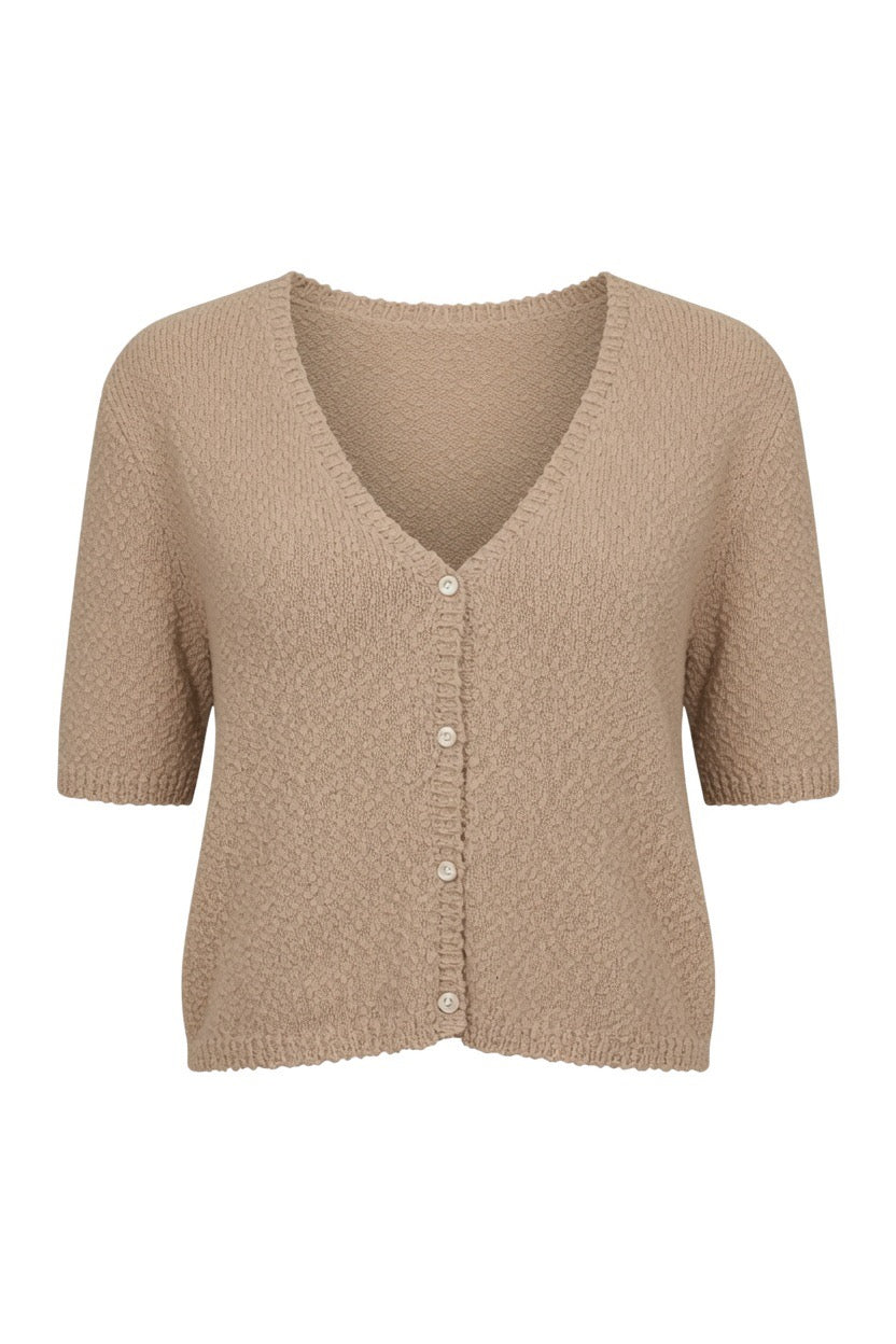 Crisp Mornings Textured Cardigan Top | Trendy Women's Layers