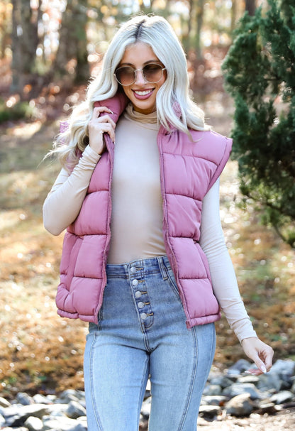 On Cloud Nine Puffer Vest