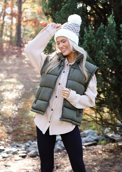 On Cloud Nine Puffer Vest