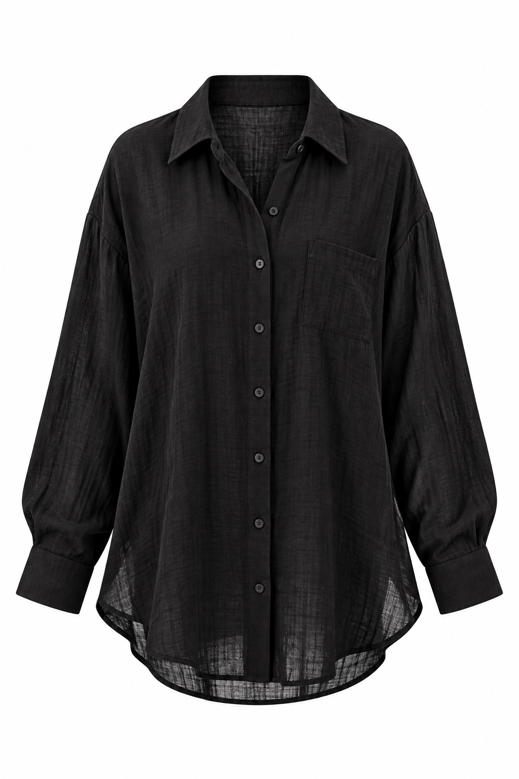 Allison Oversized Button-Up Blouse