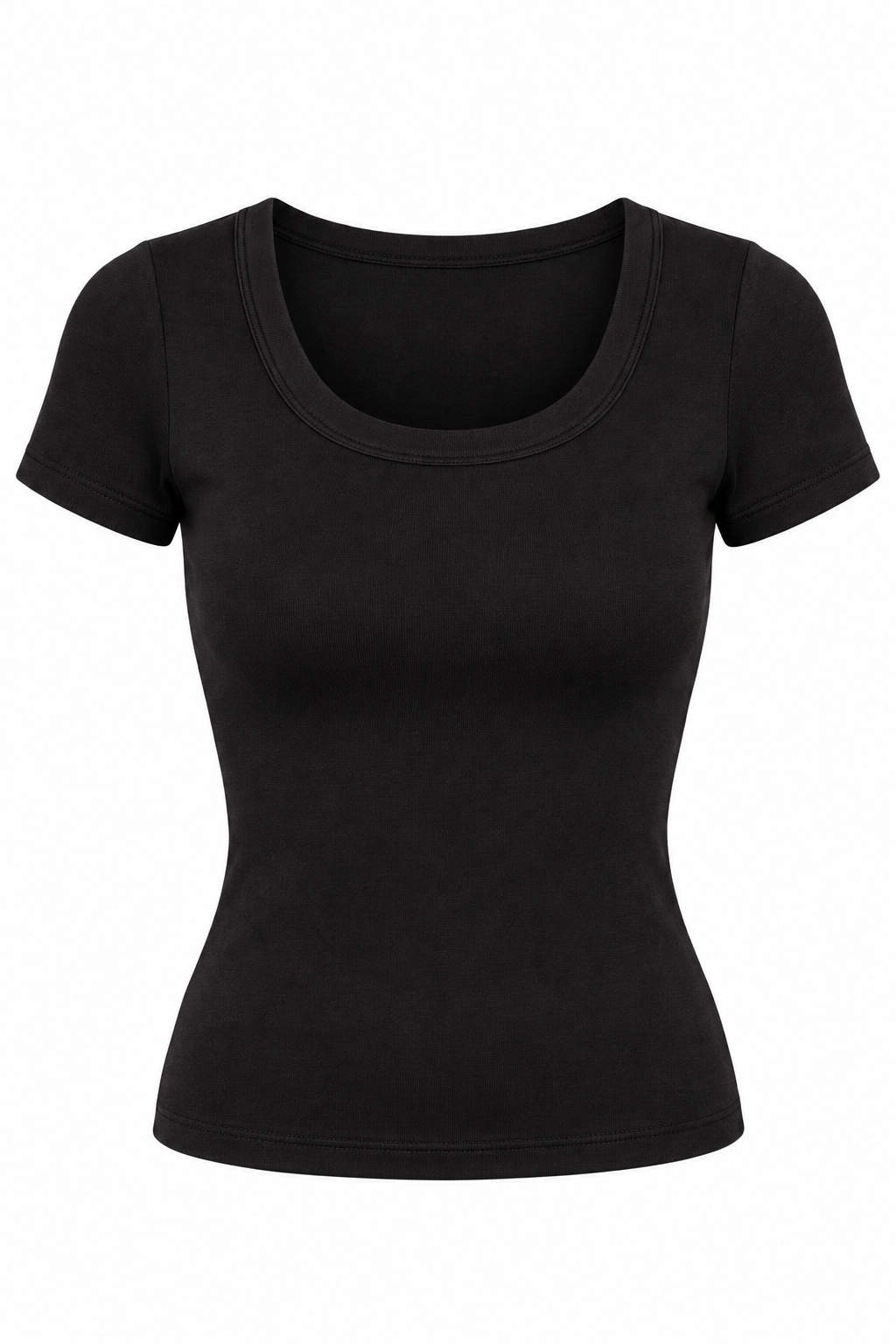 Serena Scoop Neck Basic Top