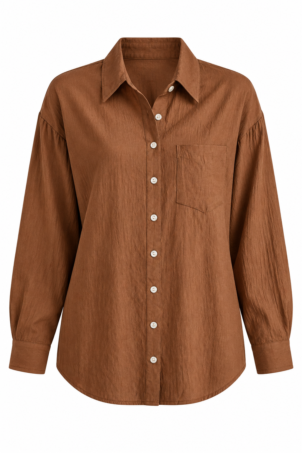 Making Plans Button-Up Blouse