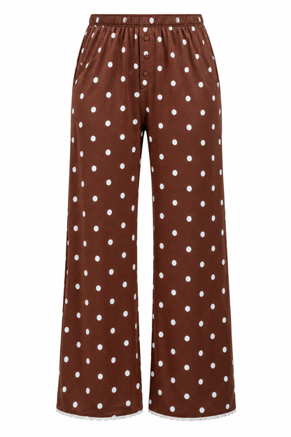 Slow Morning Polka Dot Lounge Pants