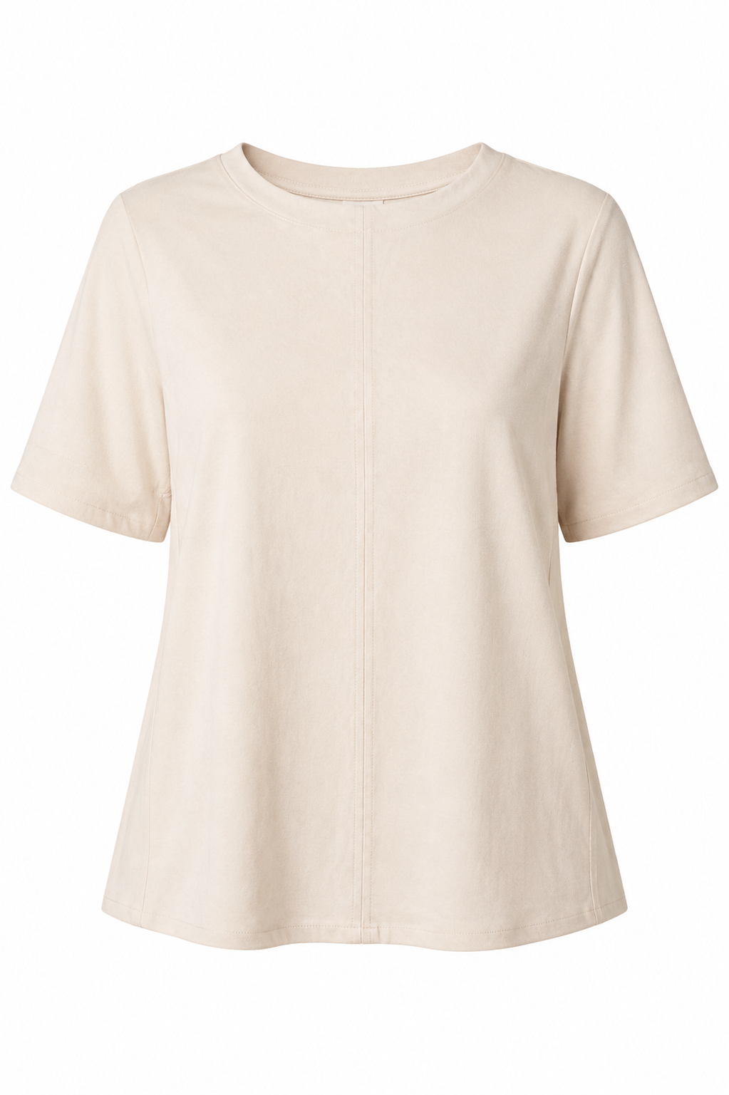 Classic Intentions Cream Suede Blouse