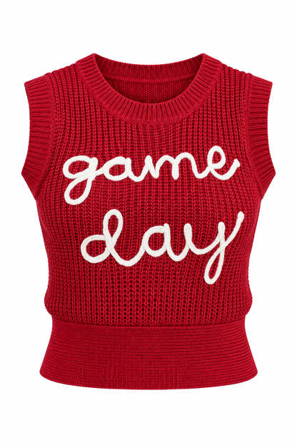 Game Day Darling Knit Tank