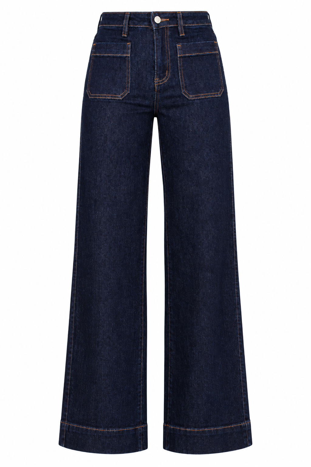 Lillie Dark Wash High-Rise Wide Leg Jeans