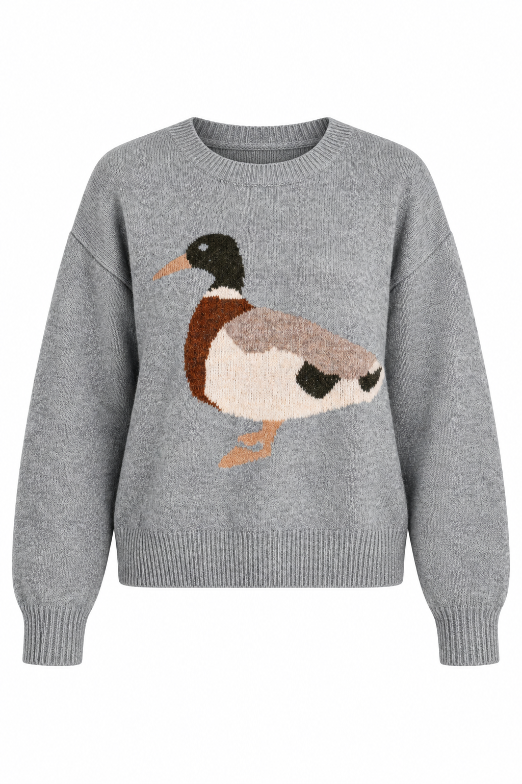 Lucky Duck Graphic Blue Sweater