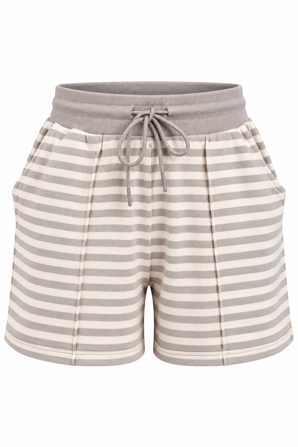 Always Fun Striped Drawstring Shorts