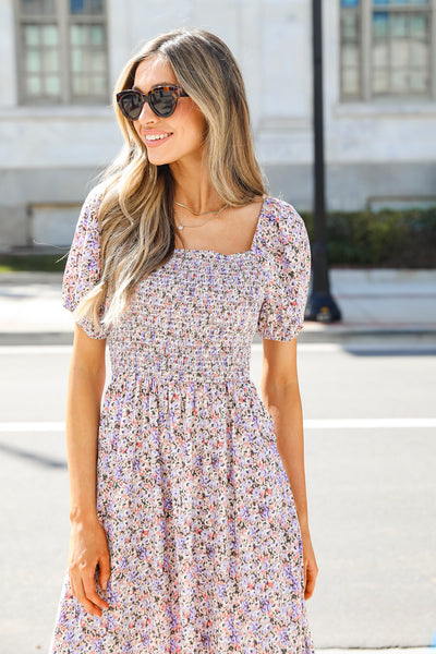 Such Sweetness Floral Maxi Dress