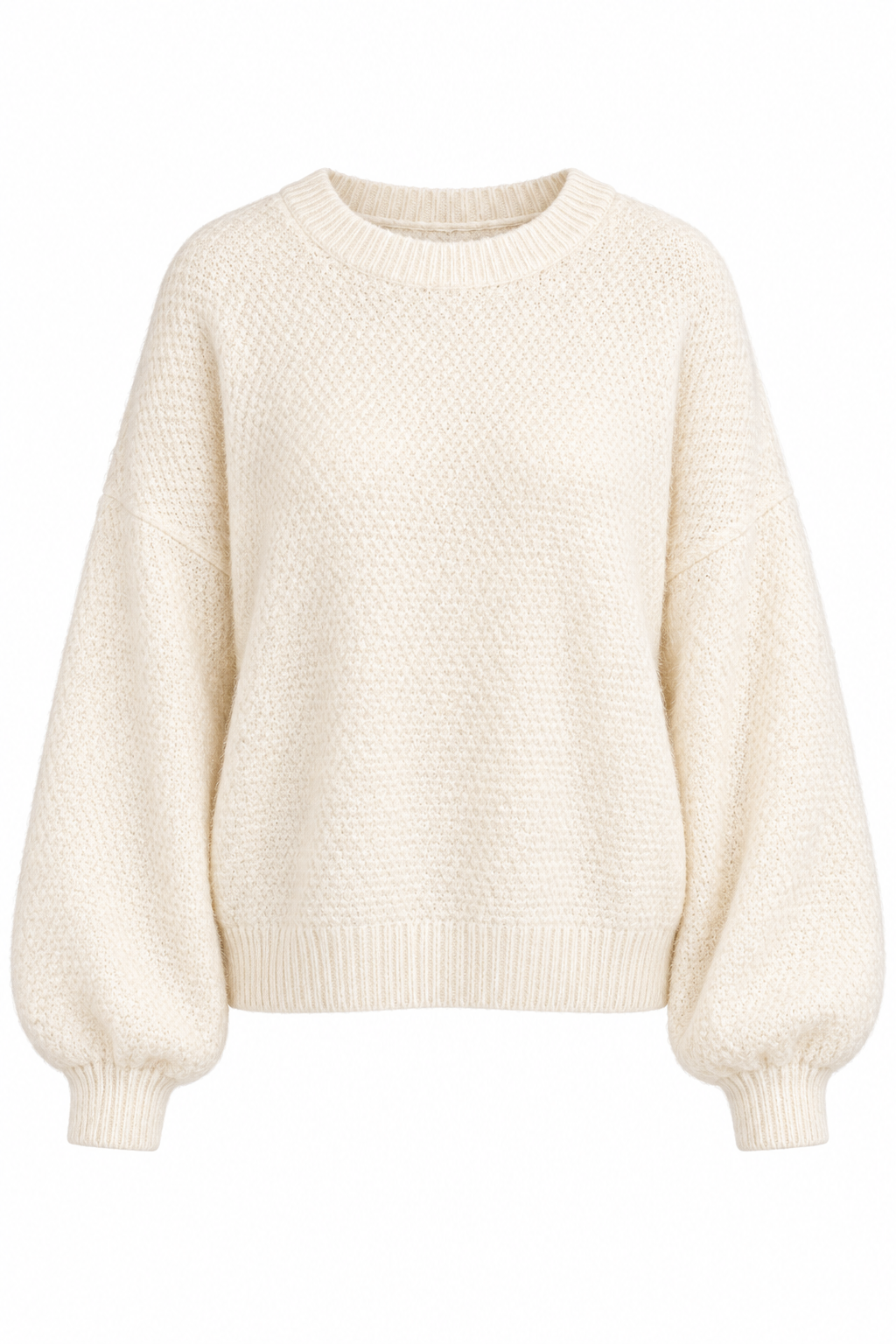 Wrapped In Comfort Ivory Knit Sweater