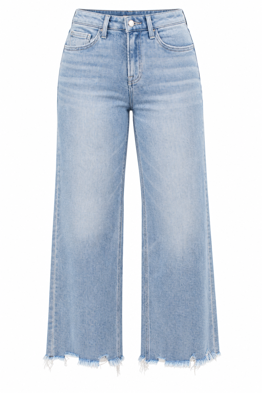 Wendy Light Wash High-Rise Wide Leg Jeans