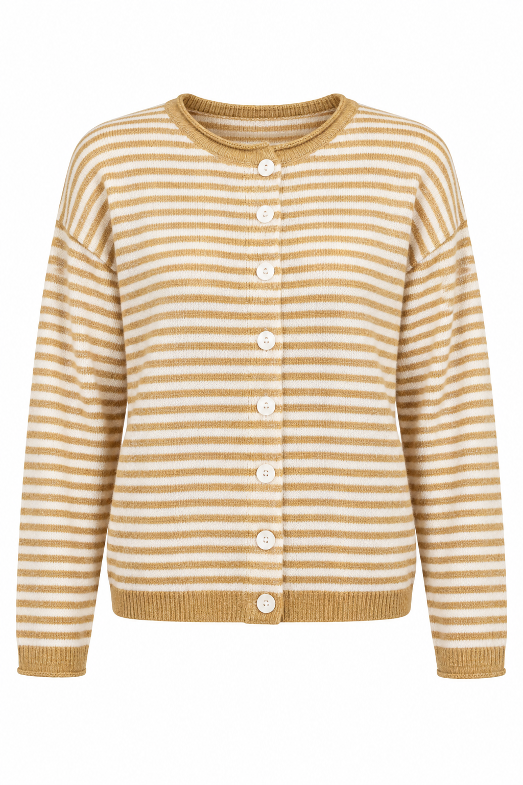 Meet Me For Coffee Striped Sweater Cardigan
