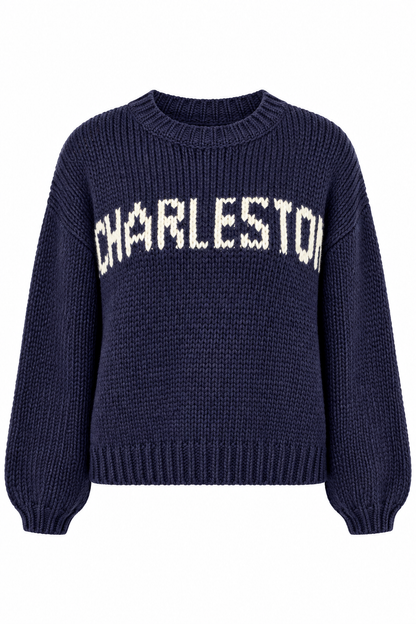 Charleston Script Knit Sweater
