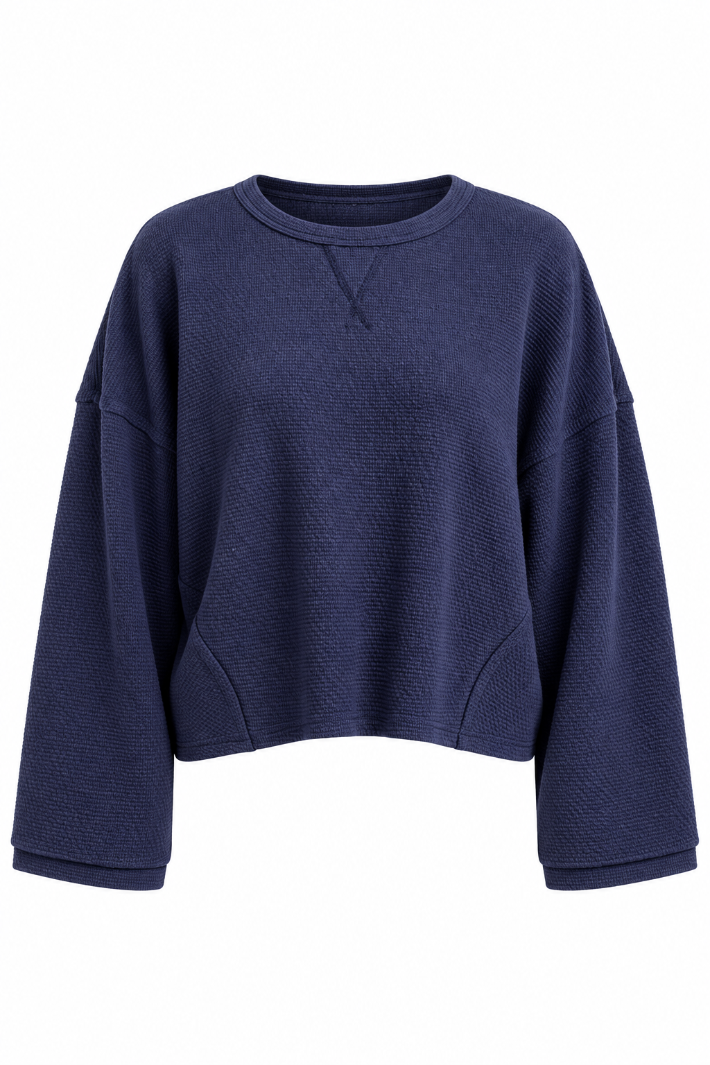 Ready Anytime Textured Knit Top