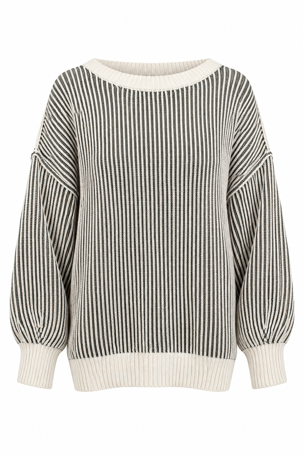A Slower Pace Striped Sweater