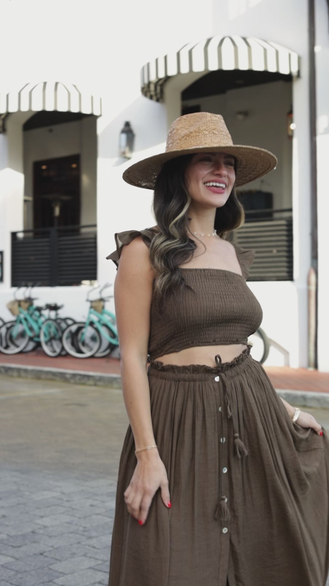 Sunlit Sorbet Maxi Skirt