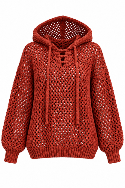 Autumn Air Open Knit Sweater