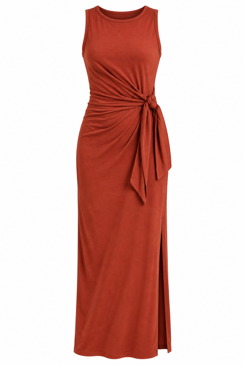 An Evening Away Draped Maxi Dress