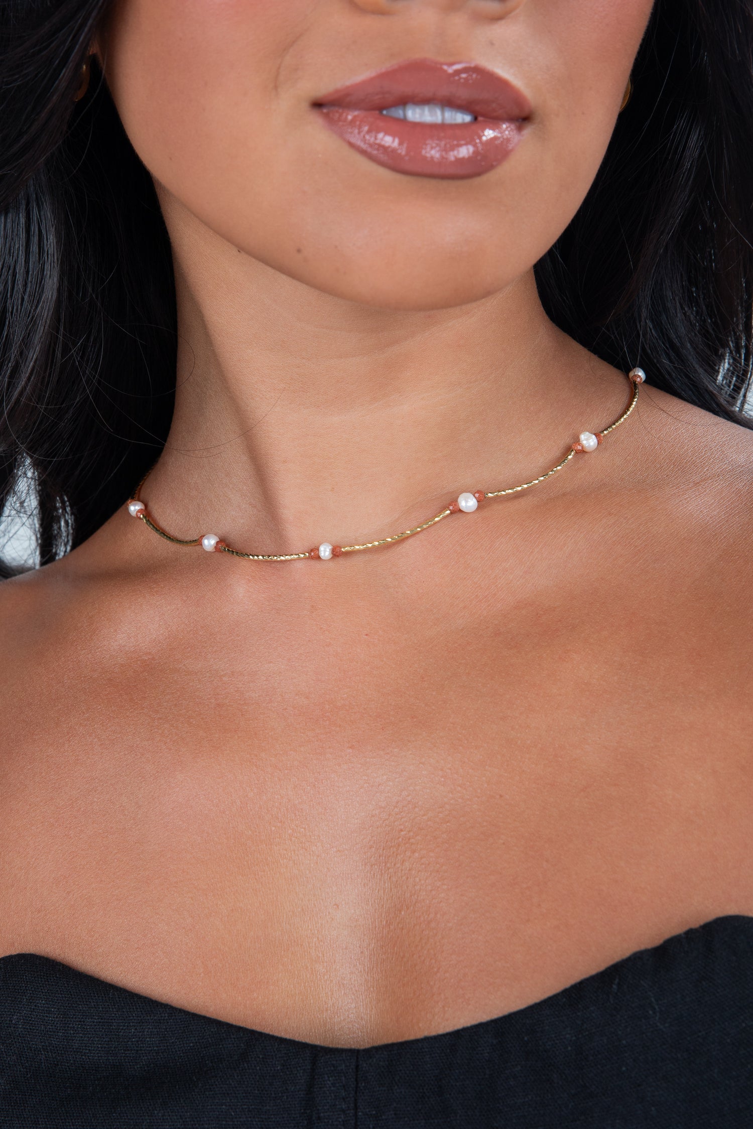 Cute Gold Beaded Necklace | Dainty Necklaces | ShopDressUp Cute Gold Beaded Necklace | Dainty Necklaces | ShopDressUp