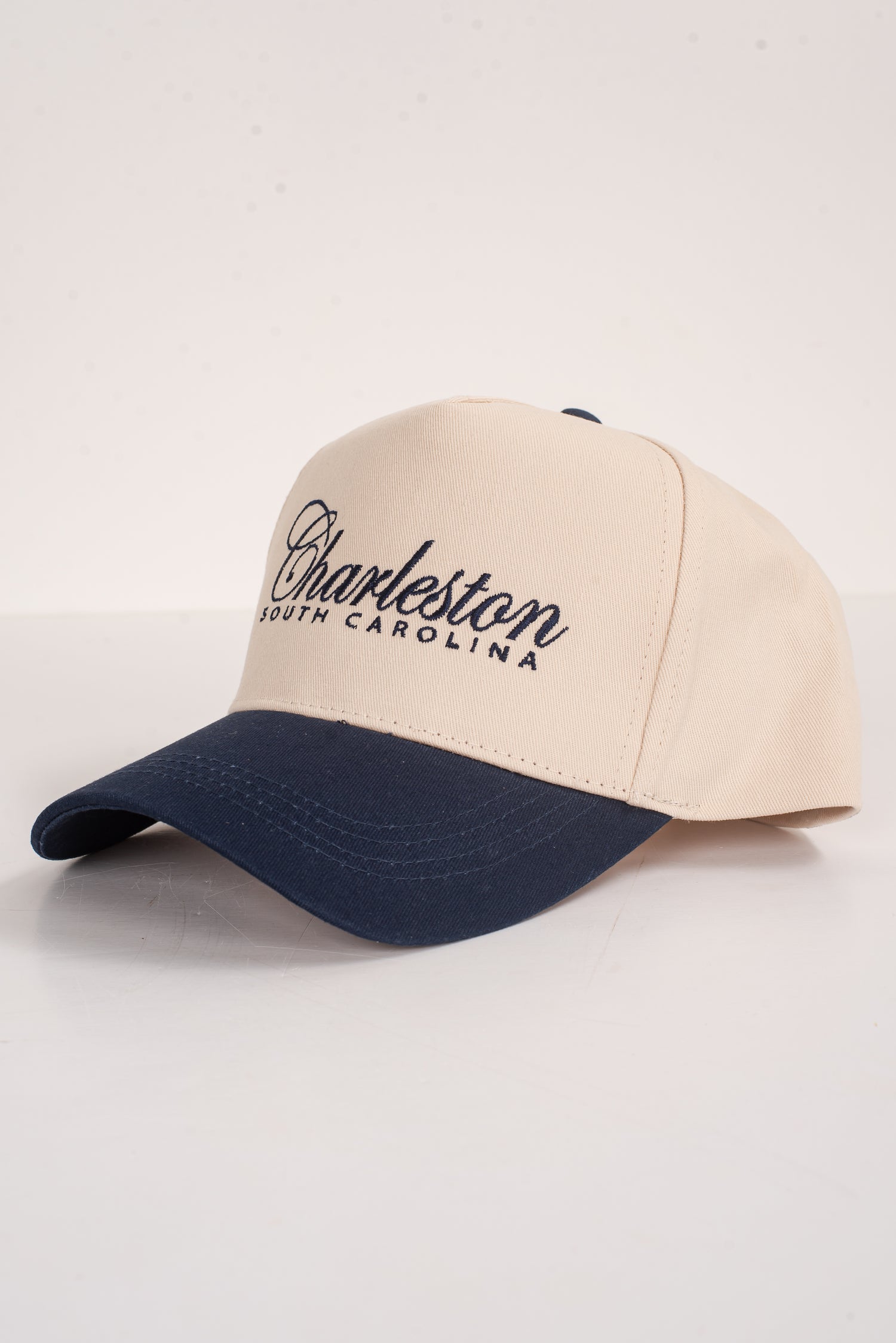 Charleston South Carolina Color Block Embroidered Hat