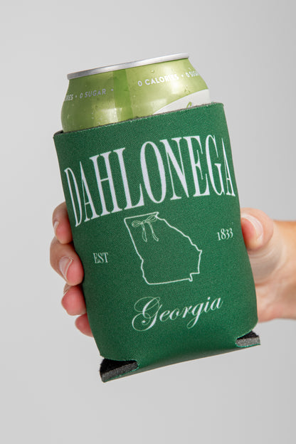 Green can cooler with &