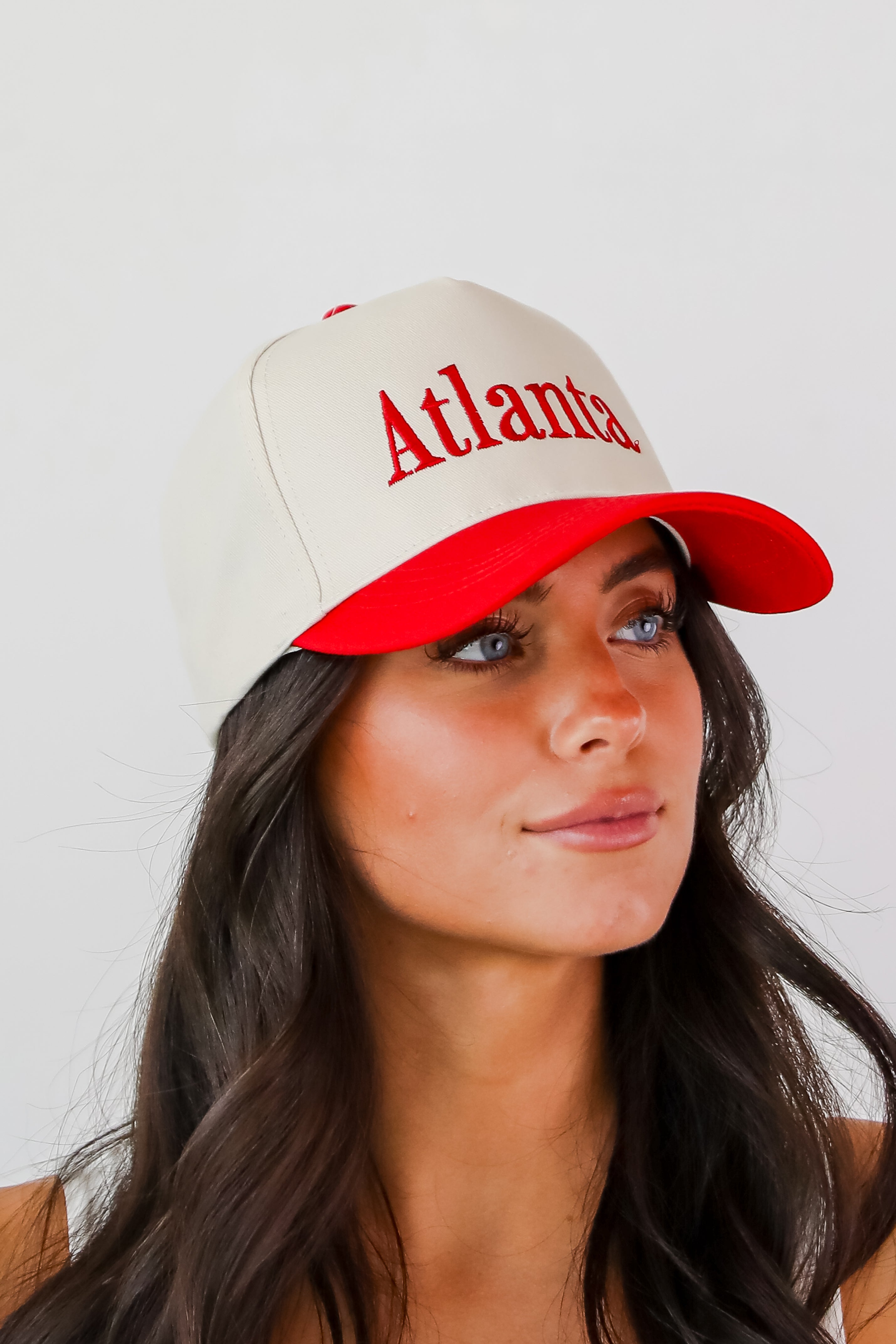 Atlanta Color Block Embroidered Hat