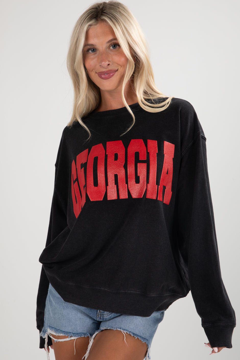 Georgia Block Letters Dress Up Athens | Downtown Women's Boutique | UGA Clothing