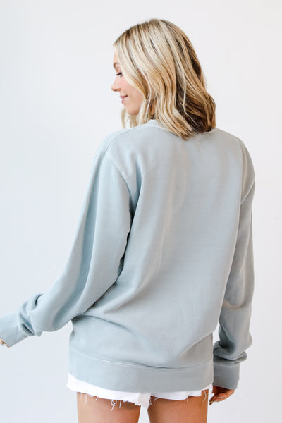 Sage Athens Georgia Pullover back view