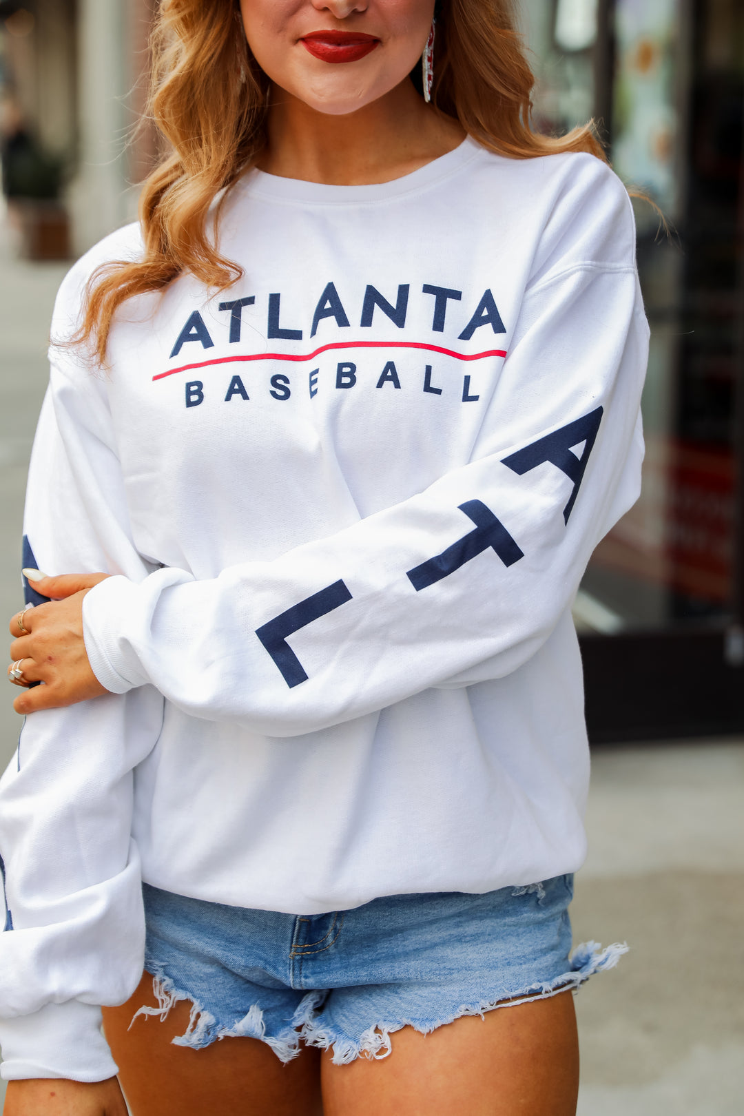 braves sweatshirt