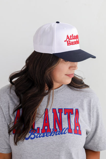 Navy Atlanta Baseball Hat