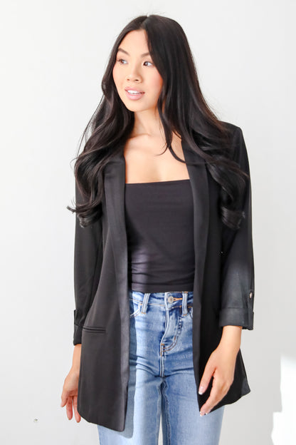 Major Confidence Black Blazer