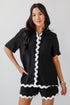 Little Moments Button-Up Blouse