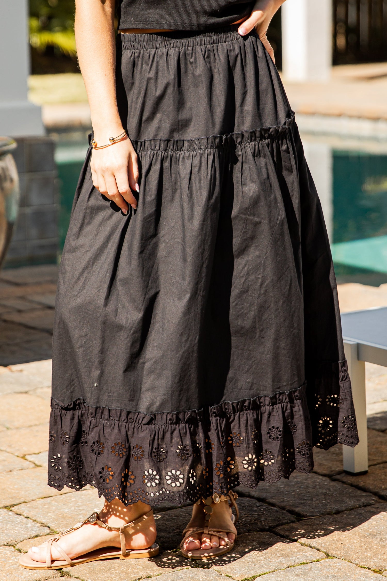 long skirt dress How to Wear a Maxi as a This beautiful flared skirt will enhance your African print attire collection in many ways FINAL SALE - Hilltop Hour