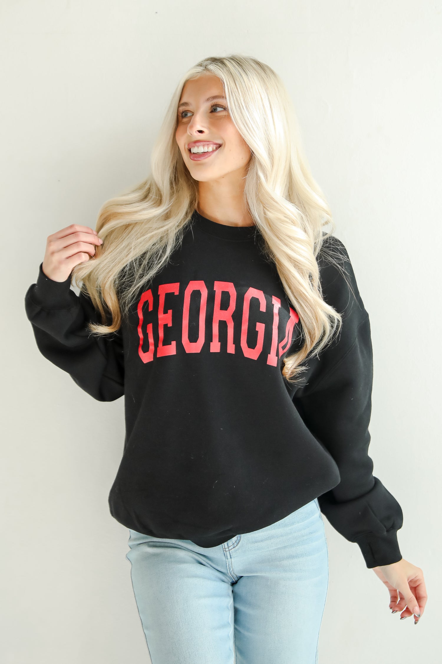 Black Georgia Sweatshirt