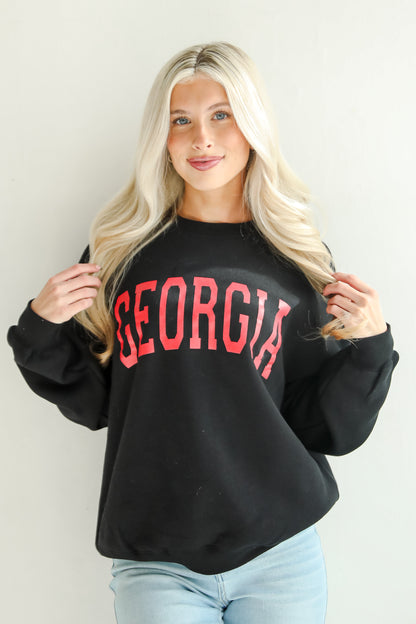 Black Georgia Sweatshirt