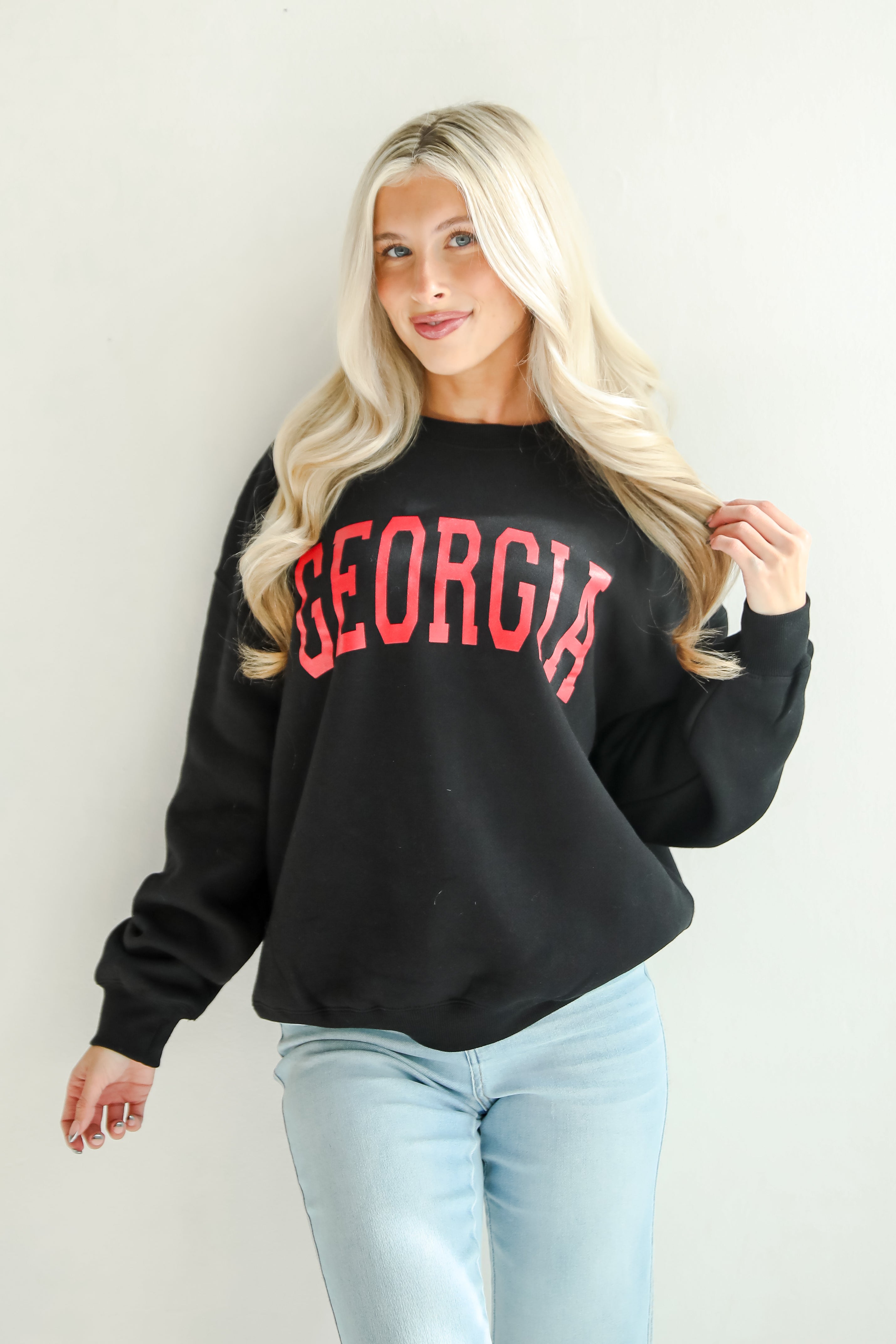 Black Georgia Sweatshirt