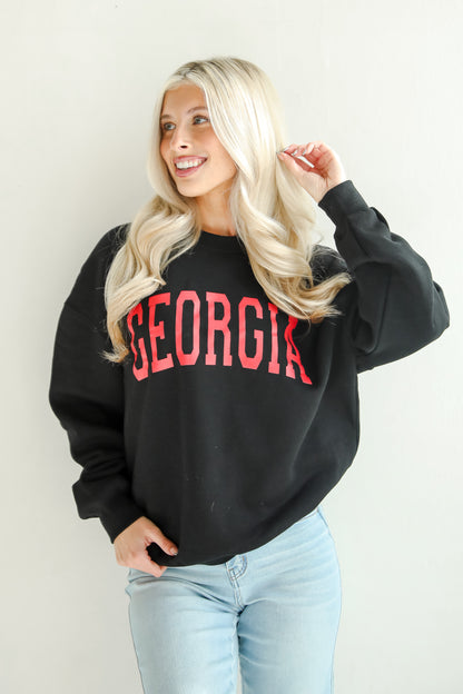 Black Georgia Sweatshirt