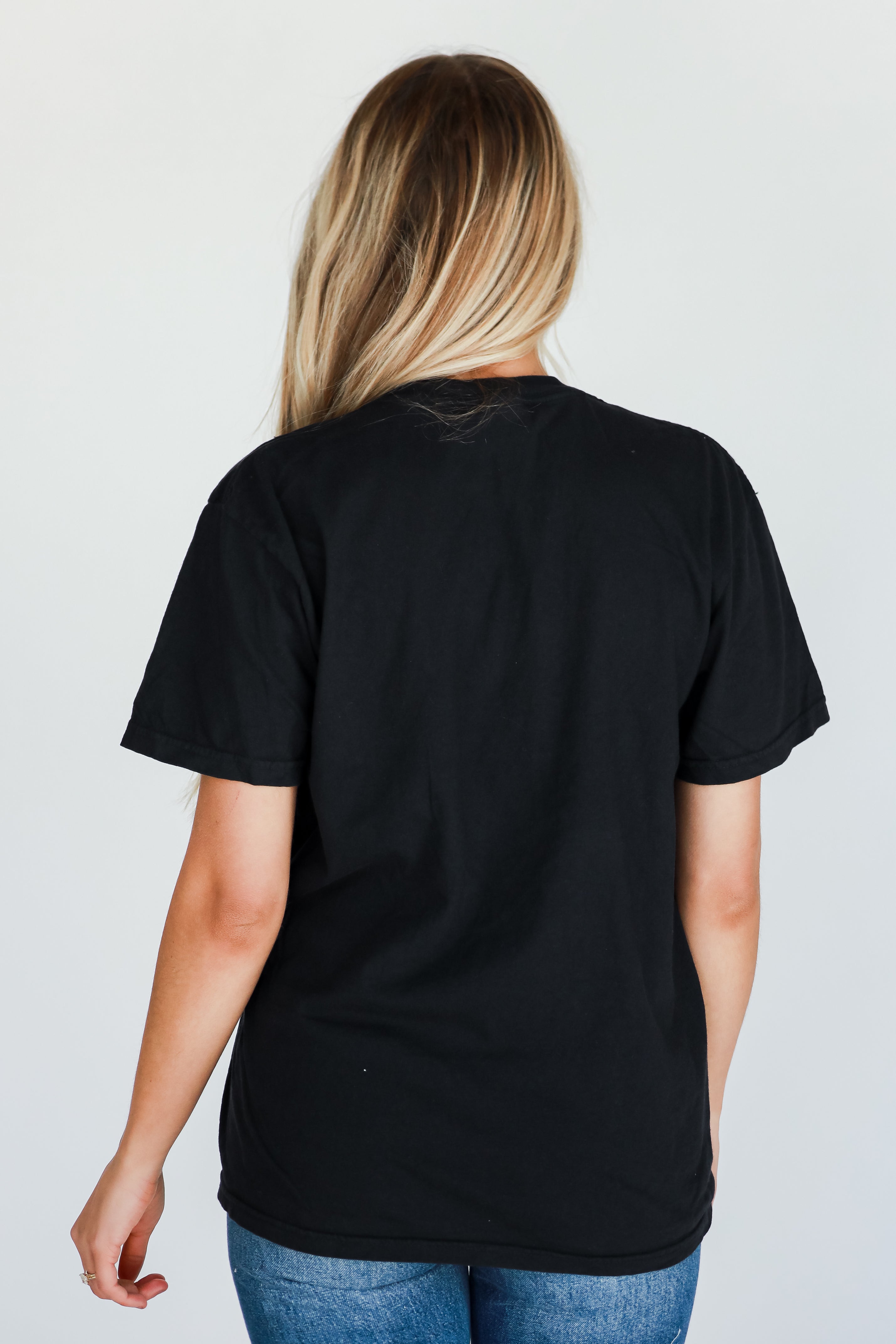 Old Glory T-Shirt Uomo - Basic Nero, Cotone, Manica Corta, Taglia Small