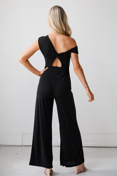 Authentically Yours Black Jumpsuit trendy cutout jumpsuit