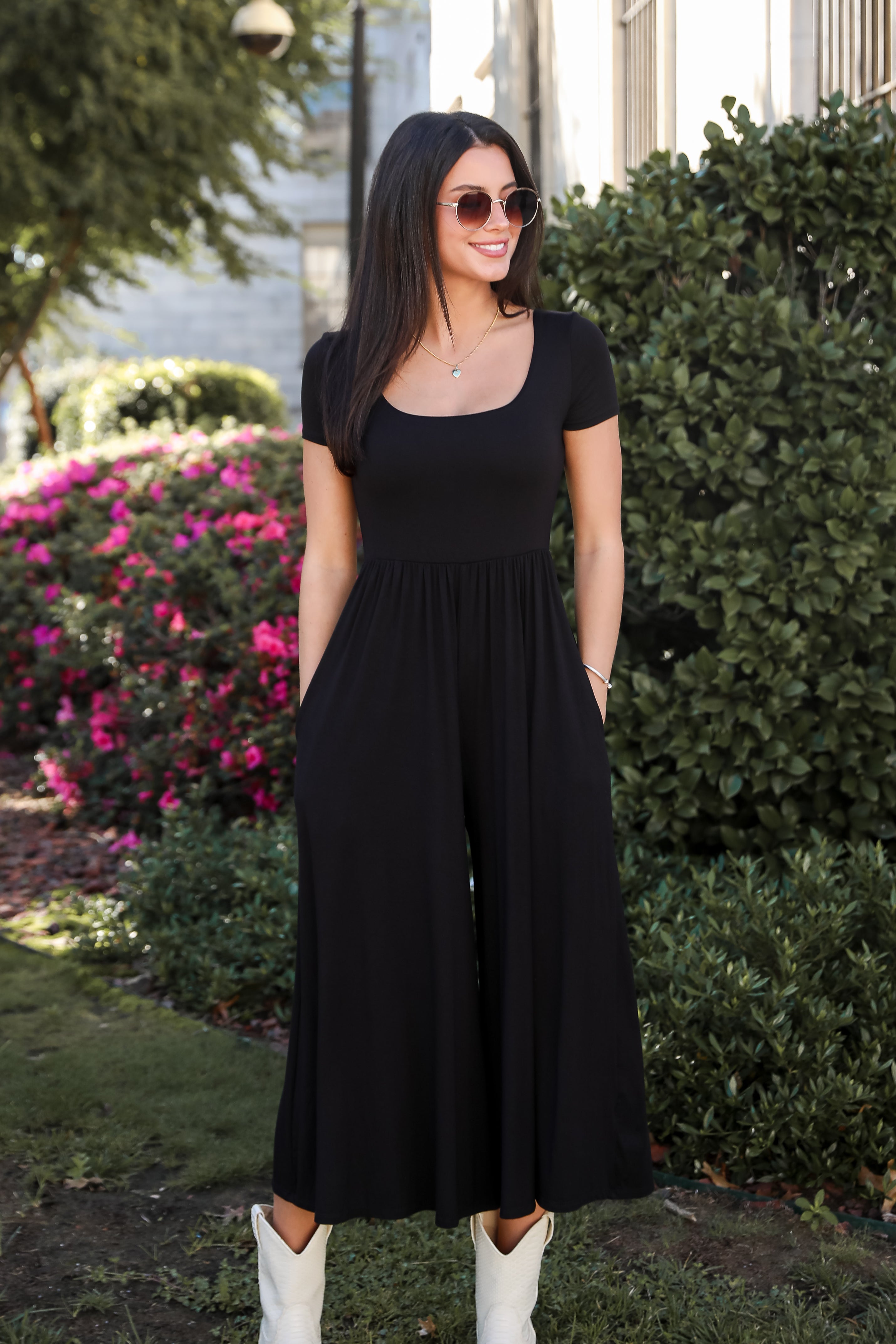 Remarkable Attitude Black Jumpsuit