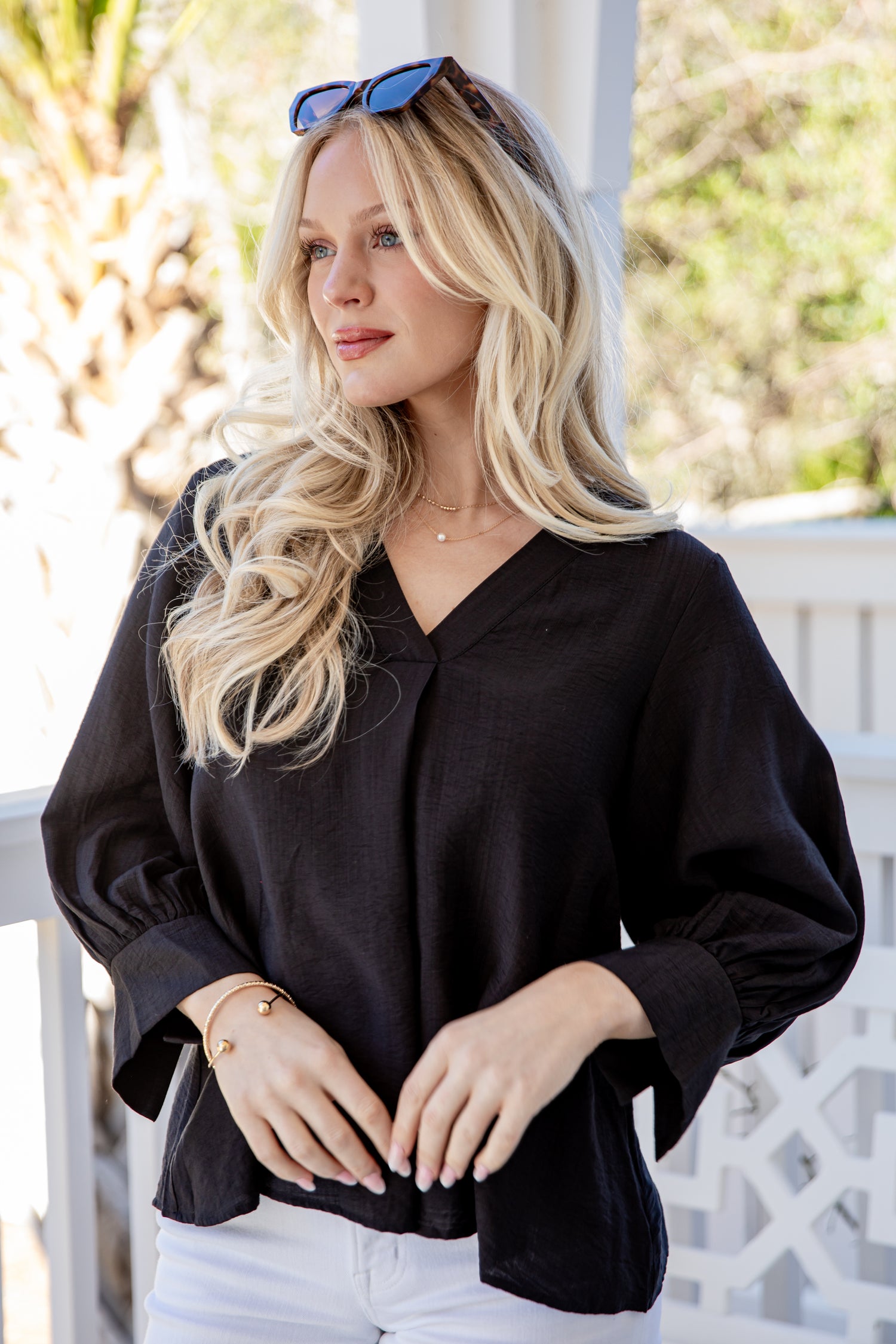 Puff Sleeve Shirt Womens Dressy Black Blouses Puff Sleeve Tops Irregular V Neck Long Sleeve Shirts Puff Sleeve Shirt Womens Dressy Black Blouses Puff Sleeve Tops Irregular V Neck Long Sleeve Shirts