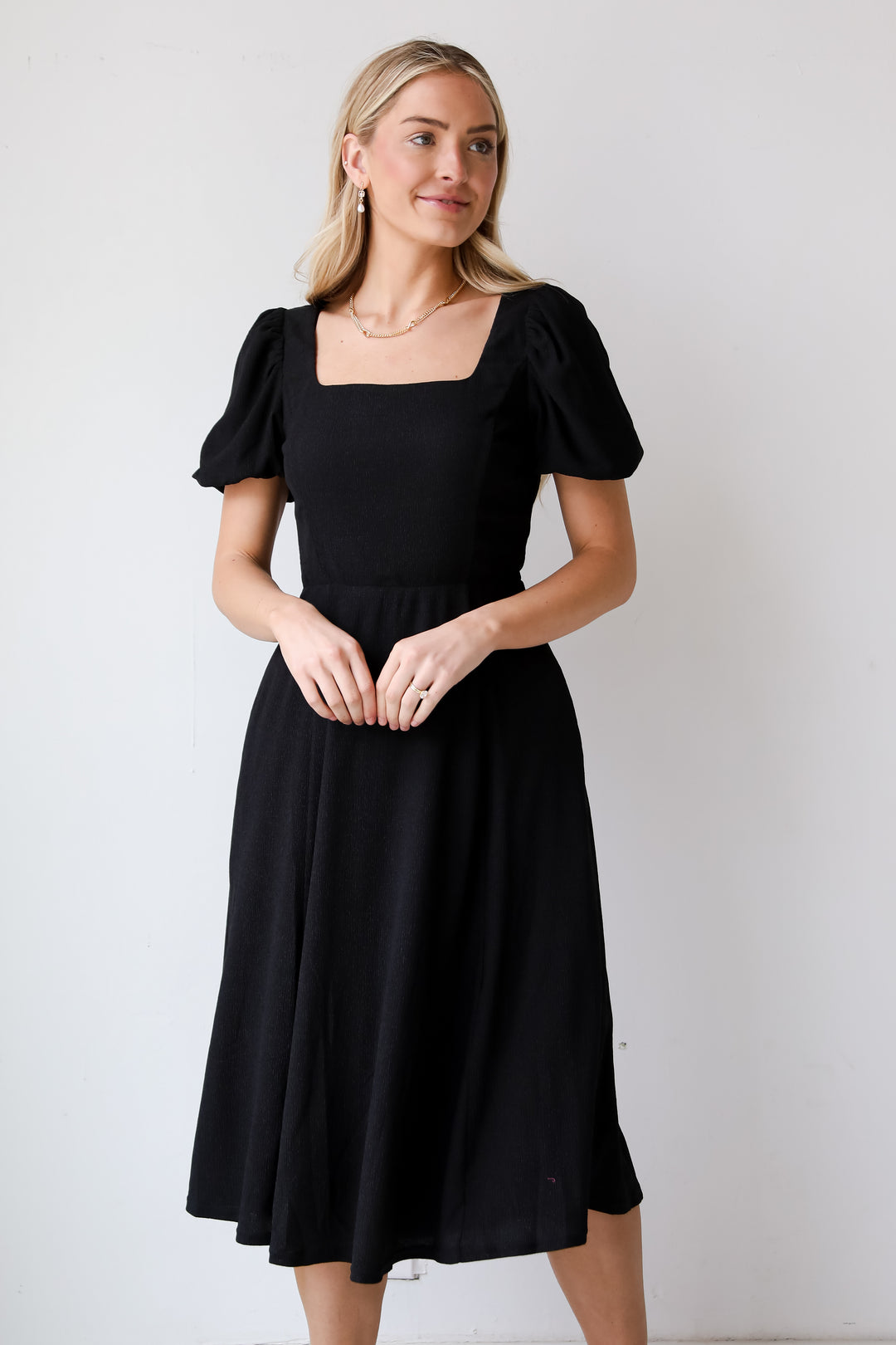 Black Midi Dress, You're The One Black Midi Dress, Black Mini Dress, Black Dress, Dress Boutique, Women's Black Dress