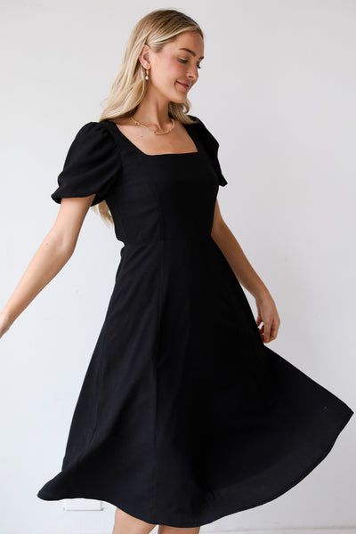 black midi dresses, Black Midi Dress, You're The One Black Midi Dress, Black Mini Dress, Black Dress, Dress Boutique, Women's Black Dress