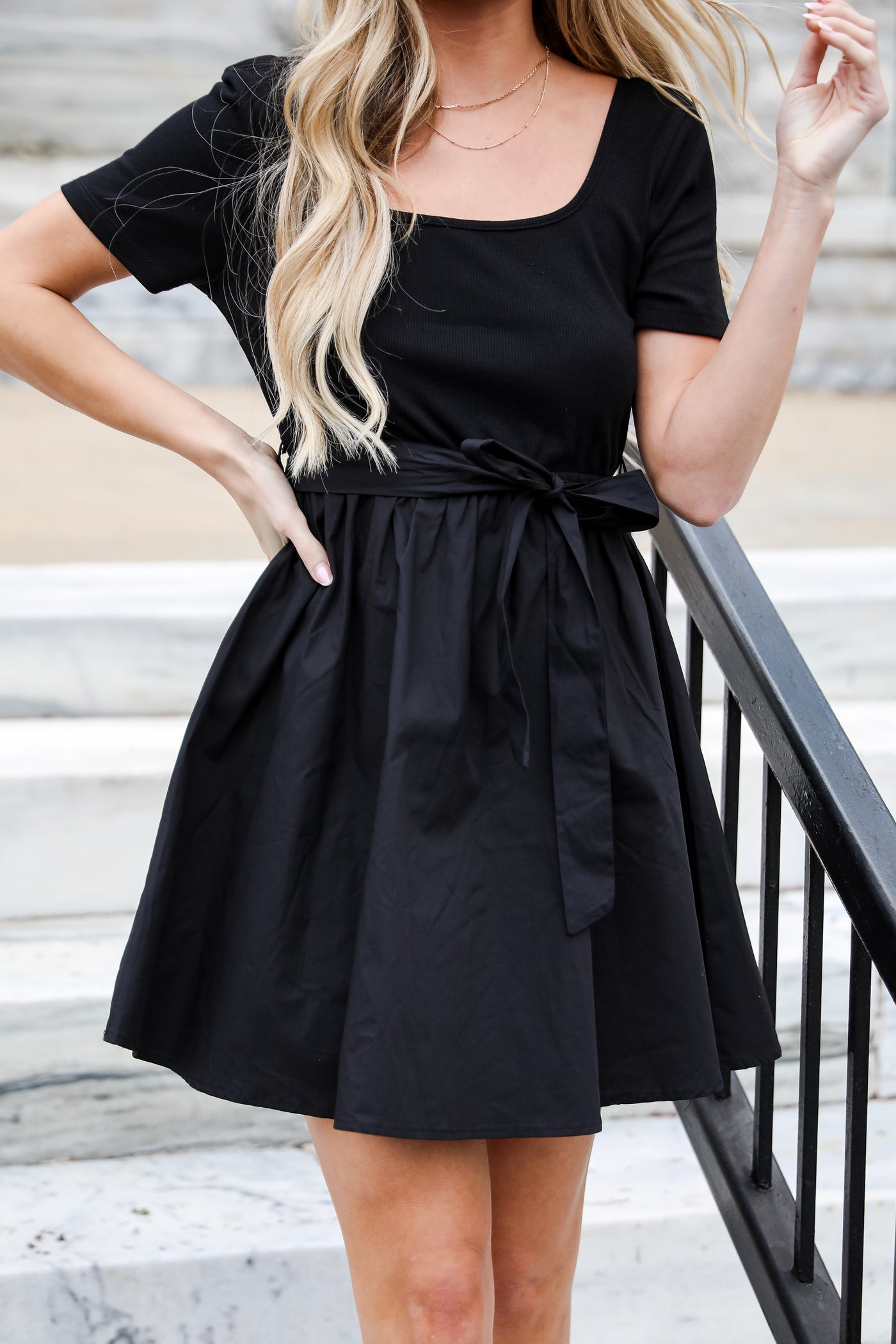 cute black dress